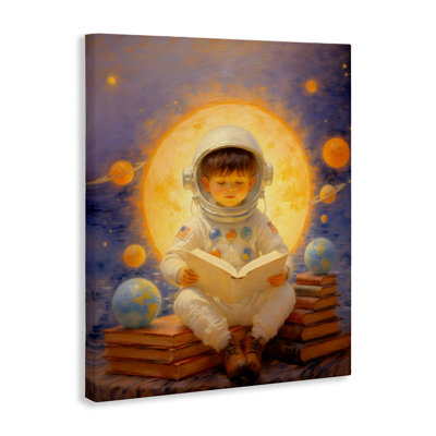 Astronaut Child Learning Canvas, design by Angie Hawke