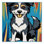Washable Koolie Dogs Area Rug