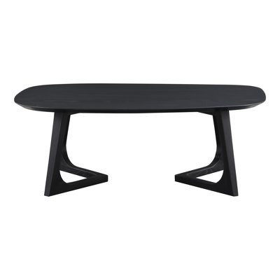 Table basse en bois massif Fischer