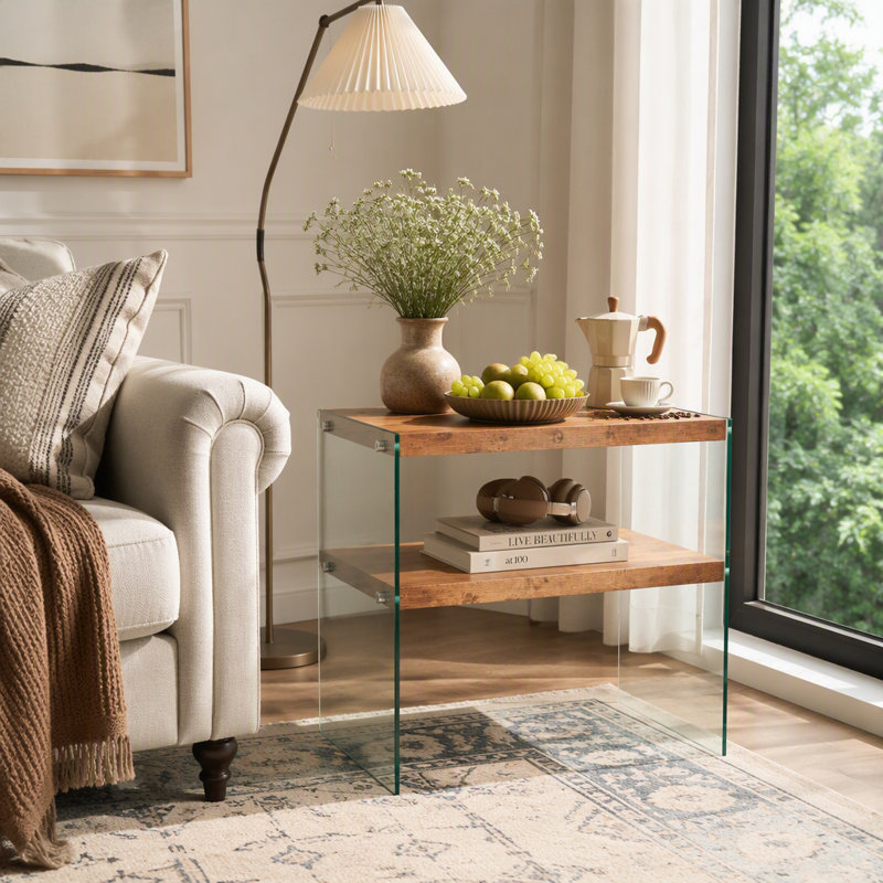 Table d'appoint en MDF