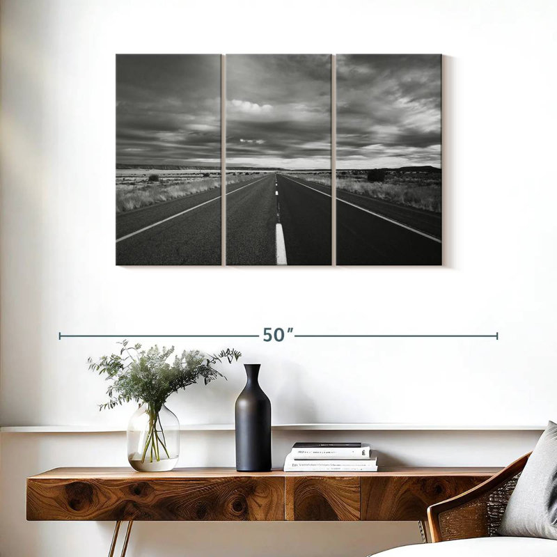 Mehar Open Roads, 24" H x 38" W