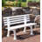 2-Seater Weatherproof PVC Garden Bench-16310068