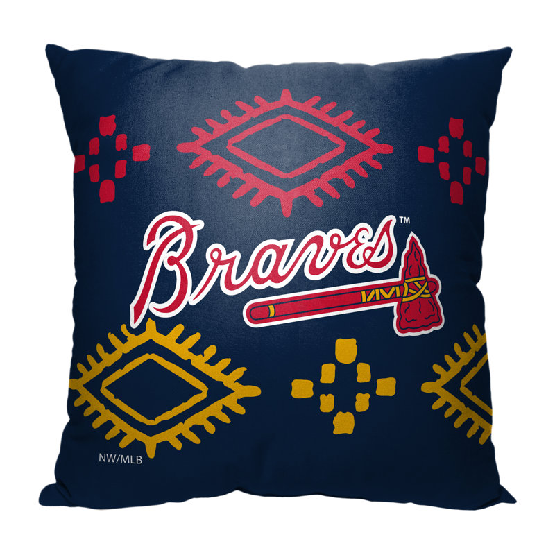 Reversible Pillow Cover, Atlanta Braves