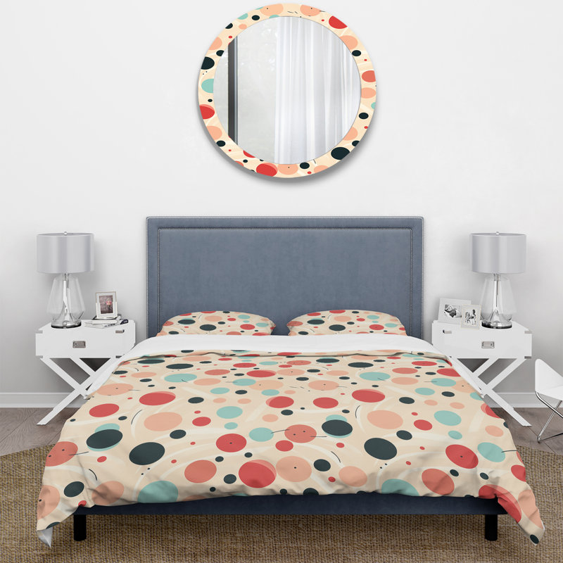Ensemble de housse de couette Nostalgic Charm, Housse de couette pour très grand lit et 2 très