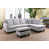 Light Gray Microfiber