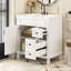 Meuble-lavabo 30 po avec lavabo et rangement en céramique-354790804