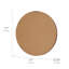 Décoration murale ronde mandala floral embossé - terre cuite