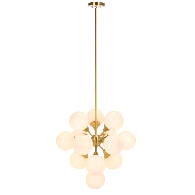 Lustre 13 lumières 24 pouces Delvine