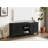Farihah 2-door 60-inch TV Stand Console Distressed Java