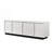 70.5" White Finish TV Stand With Drawers