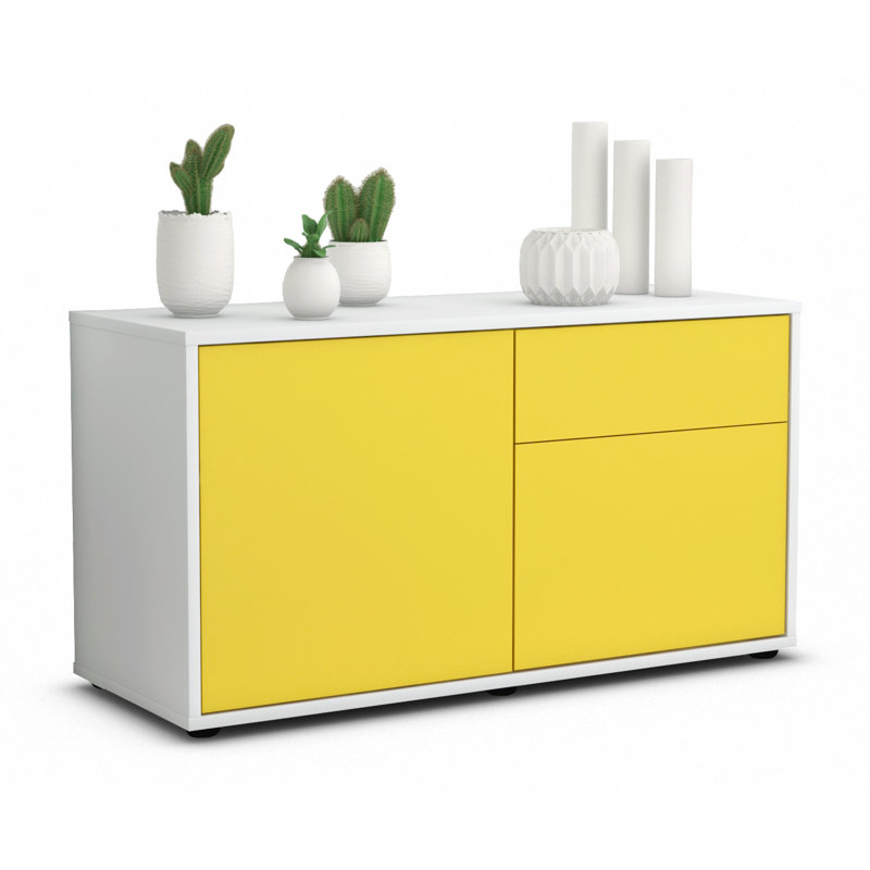 Montrose Sideboard, White/Yellow