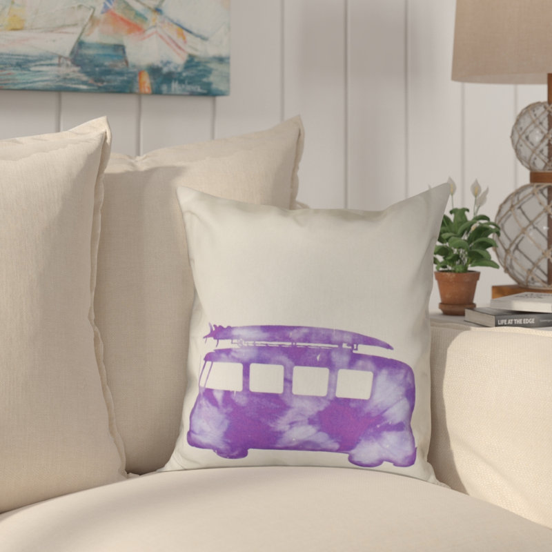 Coussin Willems, H 18 po x l 18 po, Mauve