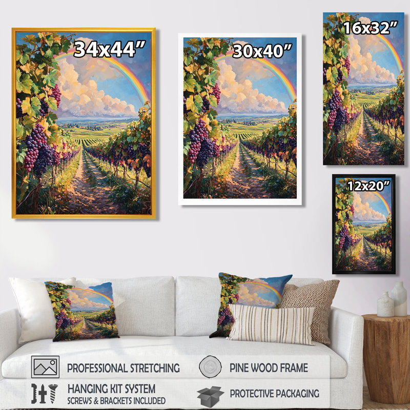 Berrien - paysages, art mural, H 32 po x l 16 po, Noir, noir, noir, noir, Reproduction encadrée d'une seule photo