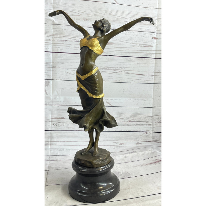Statue de sculpture en bronze «Philippe Dancer» par Paul Philippe