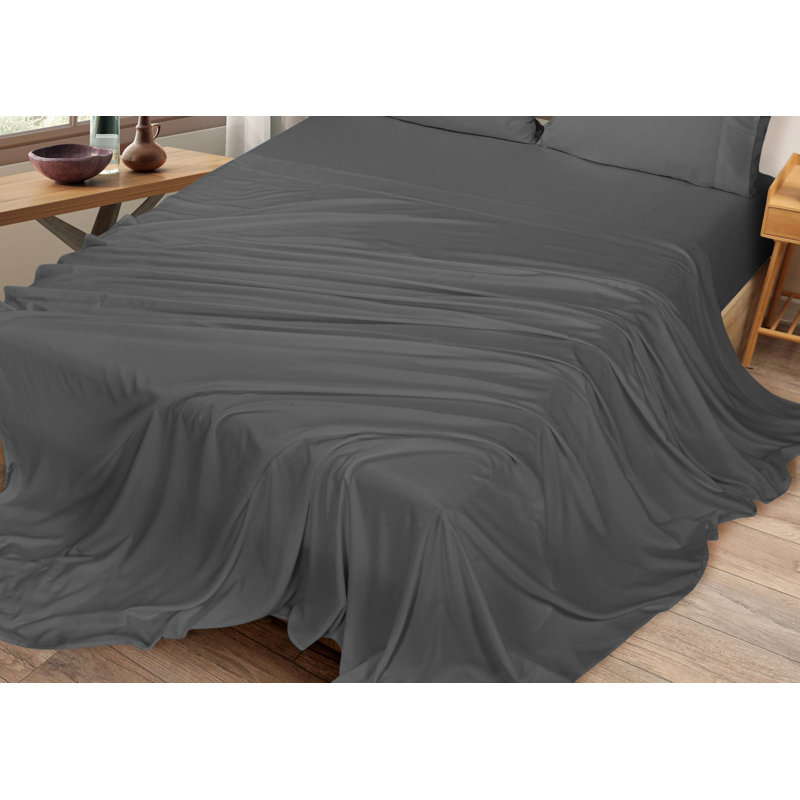 Royale Linens 2 Pack Bulk Flat Sheet Set - Top Sheets - Soft Microfiber - Stain Resistant - for Hotel, Massage Table, Hospital, Dorm - Flat Sheet Sold Separately 