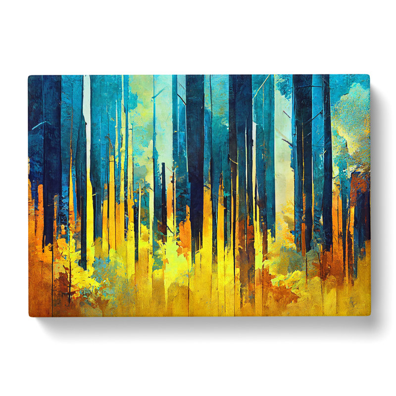 Special Abstract Forest Vol.4 - Wrapped Canvas, 40cm H x 60cm W x 3cm D
