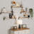 Ternate 5 Piece Wood Bracket Shelf