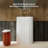Monblari 23" X 15" Solid Surface Bathroom Pedestal Sink Matte White