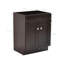 Meuble-lavabo de 24 po Brookings, en bois massif, entièrement assemblé, gris Sherwin Williams® - Design House, 215517-97986001
