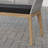 Brookside Outdoor Loveseat, Gray/Black