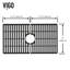 Silicone Grid 27" L x 15" W Silcone Bottom Sink Grid for 30 in. Single Bowl Kitchen Sink-55642115