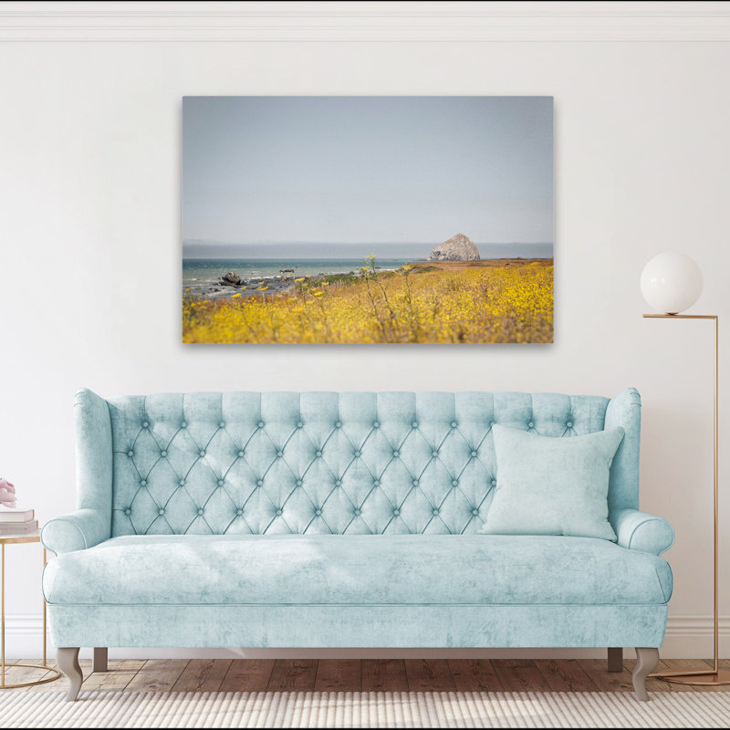 Rocky Coast Days Coastal Blue Beach Coast, H 60 po x l 40 po