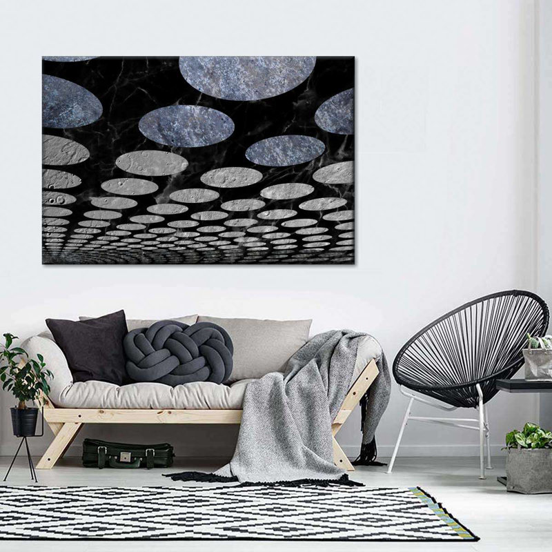 " Circular Infinity " by Jonathan A., 12" H x 8" W x 1" D