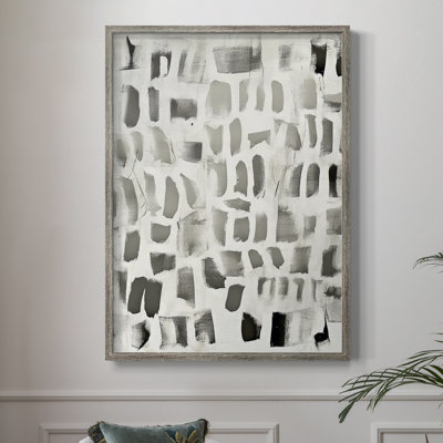 Reproduction encadrée ABSTRACT Series DLXV III - bois massif