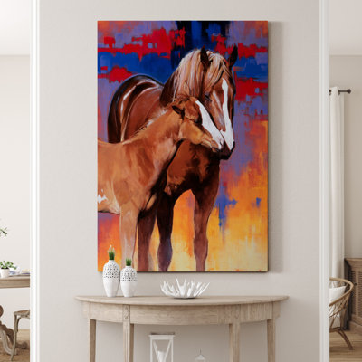 Reproduction d’art sur toile tendue « the color of Love »