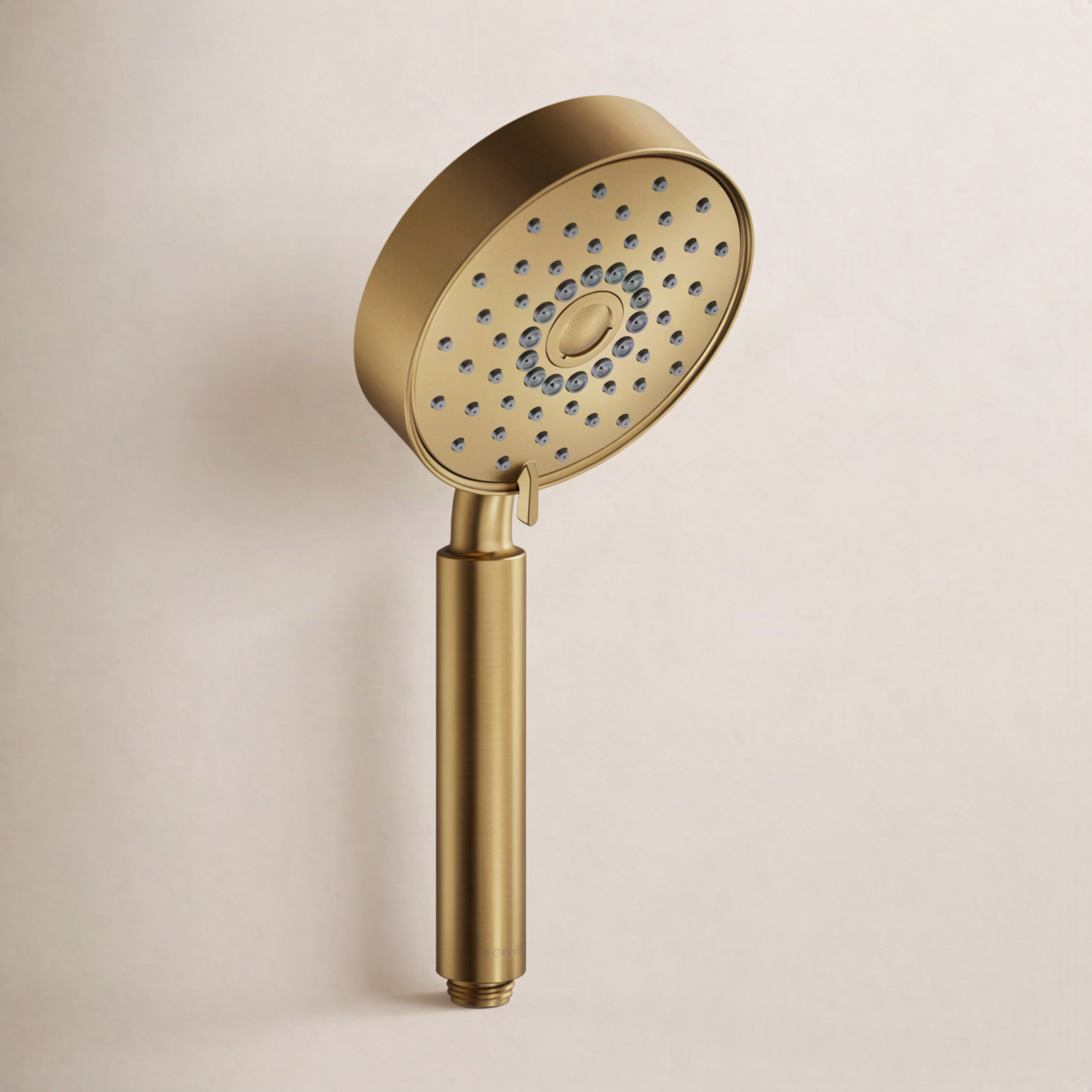 Purist Multifunction Handheld Shower Head, Gold, 2.5 GPM