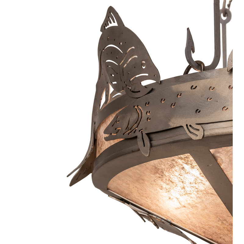 Rustic Lodge 2 - Light Chandelier