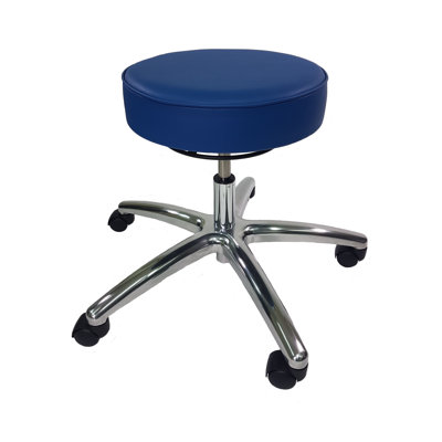 Tabouret rond en vinyle Kyzin