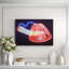 Smoking Hot Lips Print