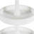 Round 2 Tier White Wooden Tray Stand