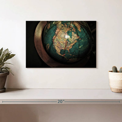 Carte rétro du globe Aliaz