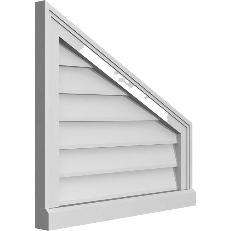 Évent en poire non-fonctionnel Signature, H 2 po x L 22 po x l 24 po