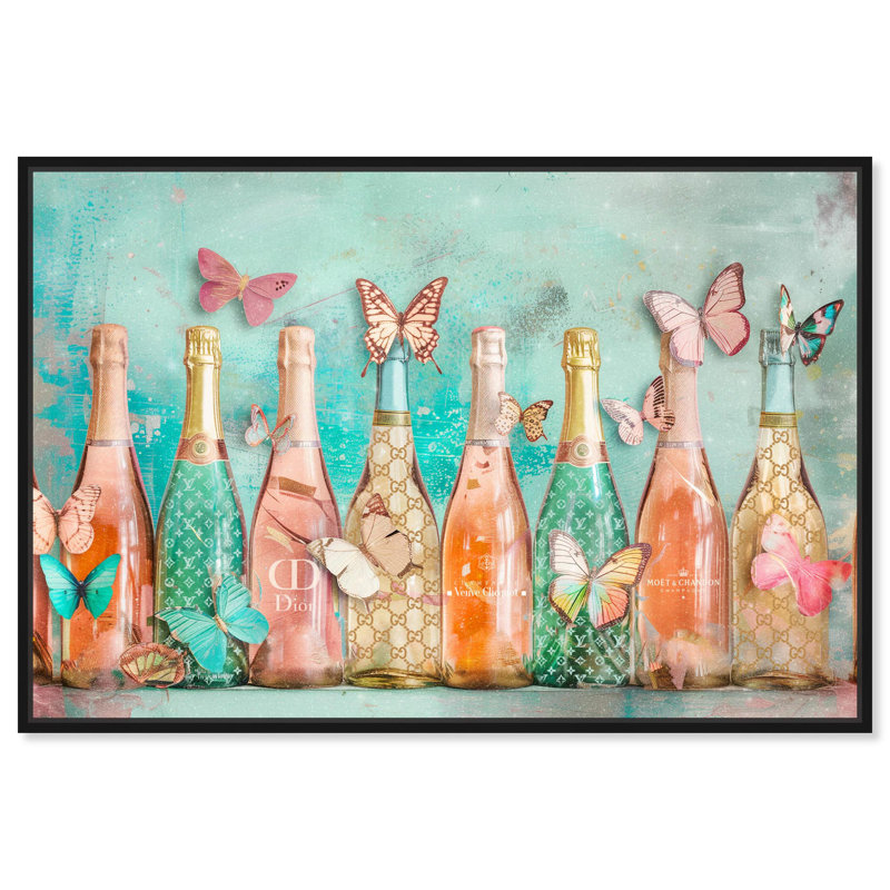 Art Remedy, toile d'art Barcart, H 11 po x l 16 po, Cadre flottant noir