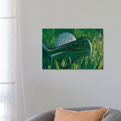 Tee Time I by Jennifer Paxton Parker - Wrapped Canvas Gallery-Wrapped Canvas Giclée