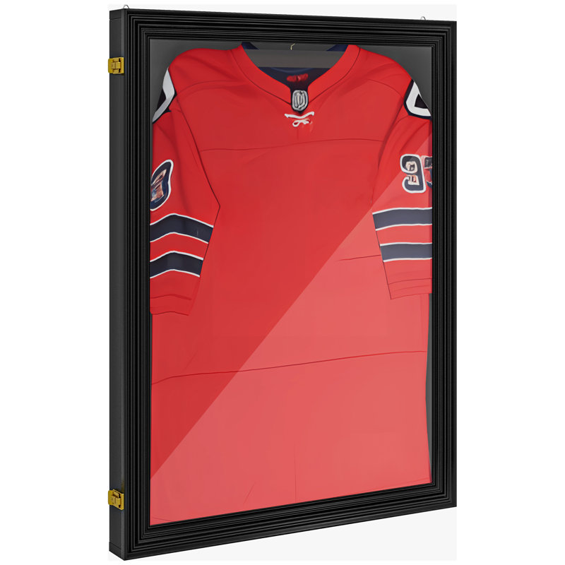 HomCom Jersey 23.6'' W 2.7'' D Manufactured Wood Jersey Case