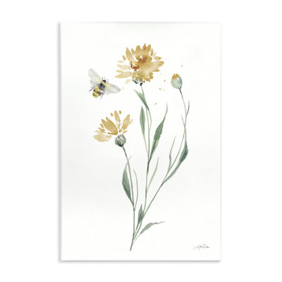 "Wild Honeybloom Flowers", art mural par Katrina Pete