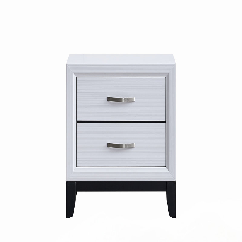 Tables de chevet, Blanc