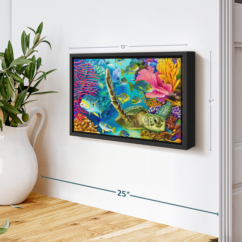 Nautique «Coral Canyon Wall Art», H 9 po x l 13 po