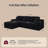 Comfy Cloud Couch, L Shaped Sectional Sofa-1186575405-1235803472