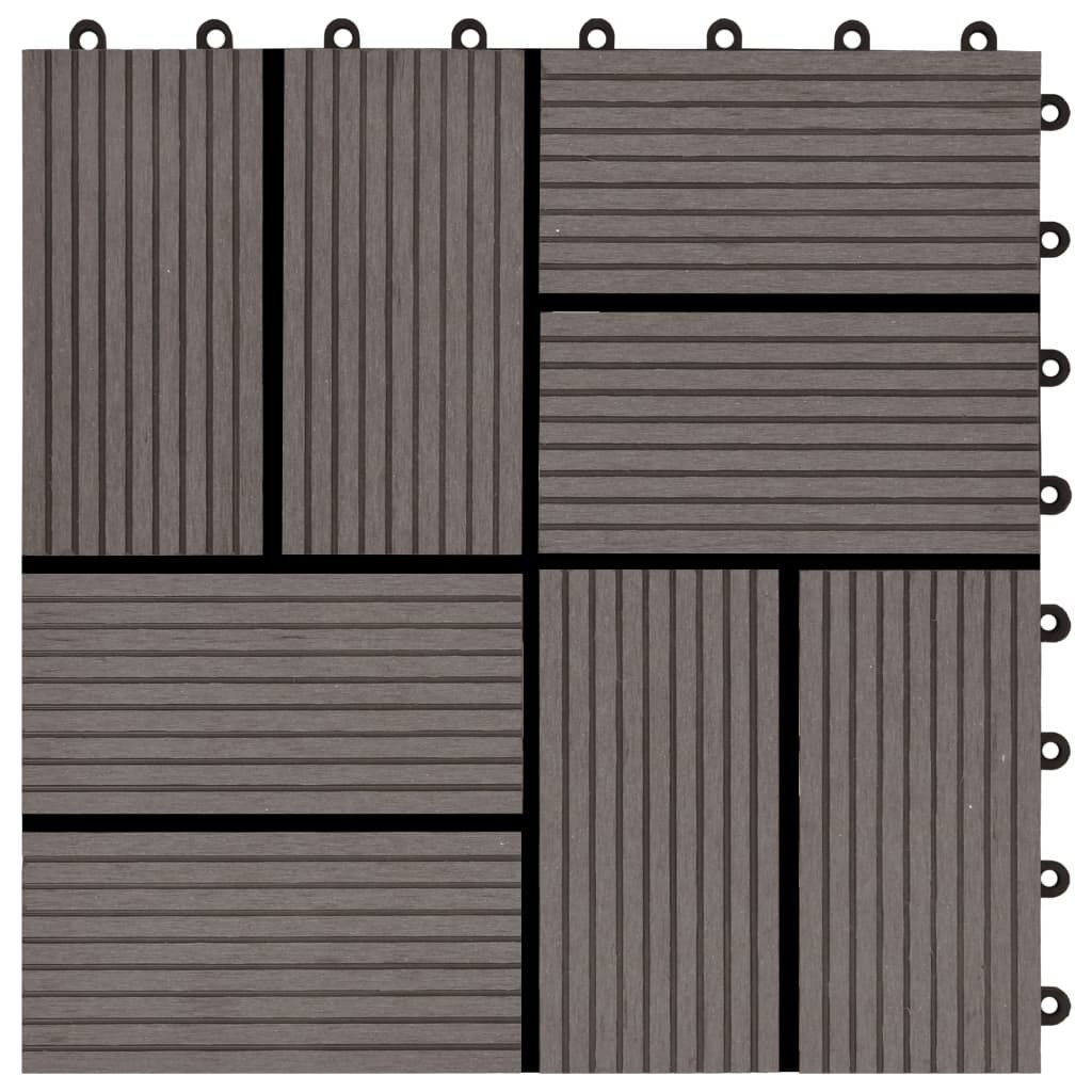 30 cm x 30 cm Grundfliese Zoie in Holzoptik