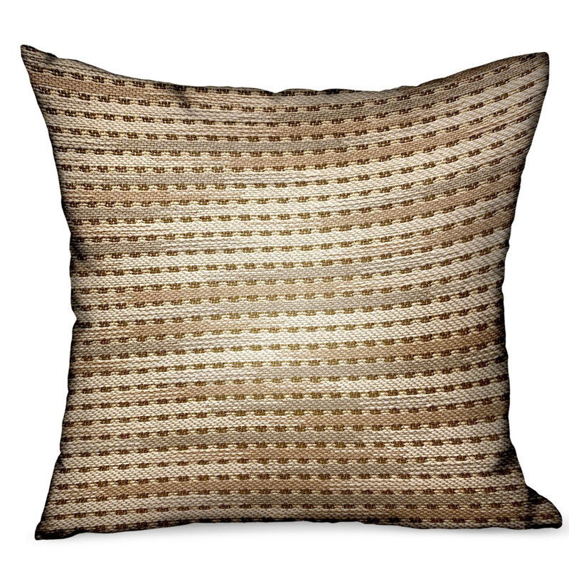Plutus Luxury Outdoor/Indoor Throw Pillow, H 22 po x l 22 po