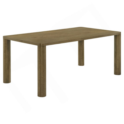 Bryant Brown Oak Rectangular Dining Table