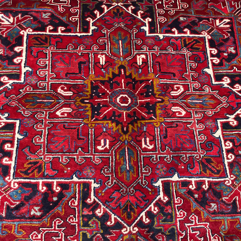 Tapis en laine fait à la main Heriz Herat
