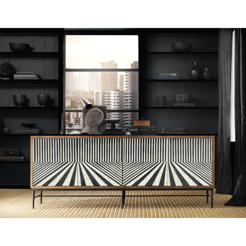 Commerce And Market Solid Wood Accent Cabinet