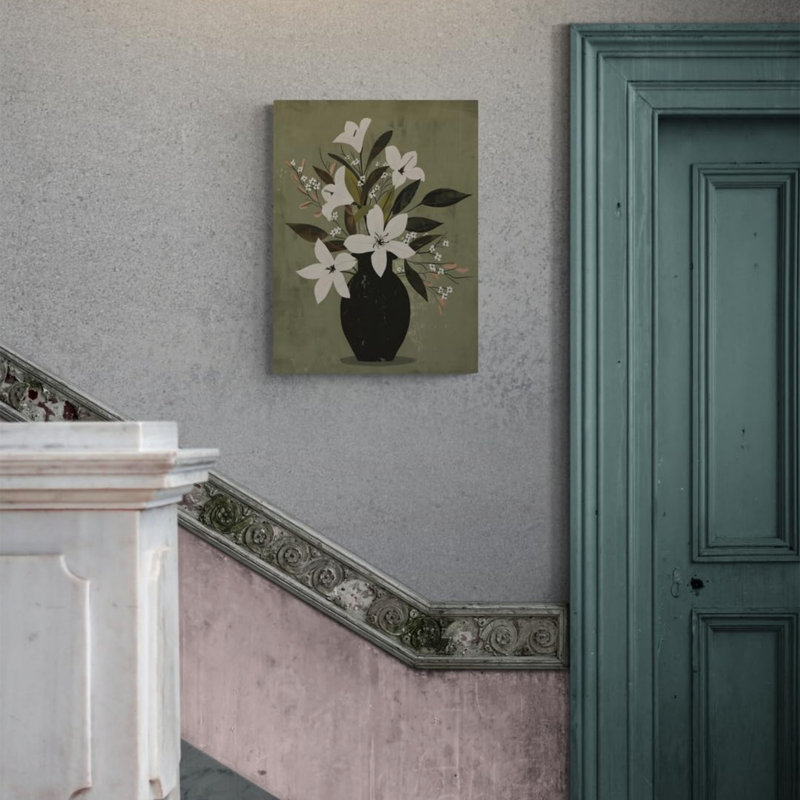Art mural rétro sur toile 24 "x 32"