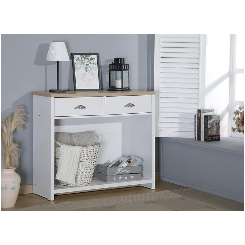Raphaelle 99cm Console Table, White